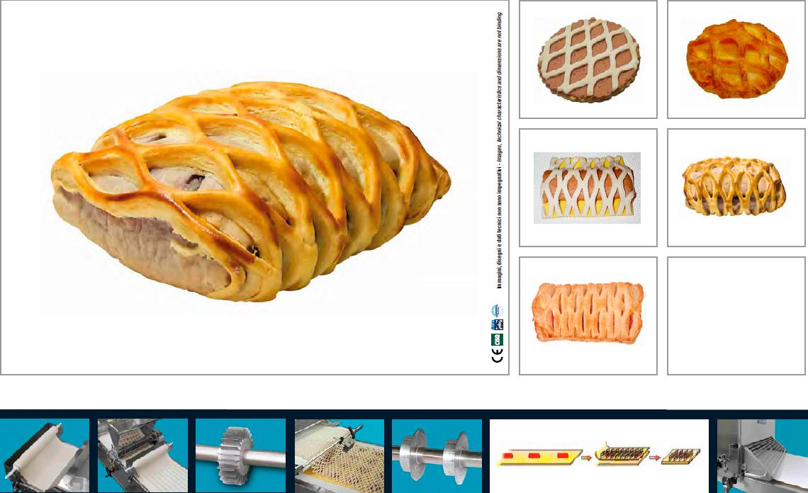Автоматическая линия для кондитерской и хлебобулочной продукции cерии Pastry Line