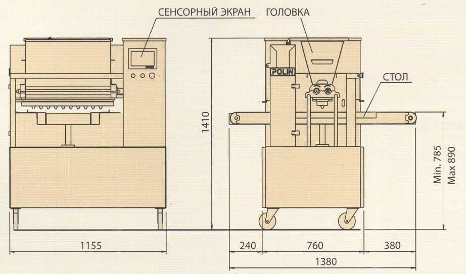 Однобункерная отсадочная машина Multidrop Classic Polin